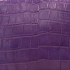 "DORADO" Crocodile Belly Leather Sling Bag, Matte Light Purple, Size 21