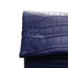 DAISY Crocodile Sling Bag, Matte Royal Blue, Size 23