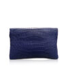 DAISY Crocodile Sling Bag, Matte Royal Blue, Size 23