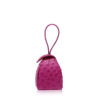 “BABY MARIA” Magenta Ostrich Sling Bag, Size 8.5 cm