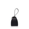 “BABY MARIA” Matte Black Cobra Belly Sling Bag, Size 8.5 cm