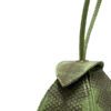 BABY MARIA Lime & Black Sea Snake Sling Bag, Size 8.5 cm