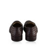 Brown Woven Leather Formal Shoes