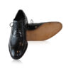 Cap Toe Oxford Black Calf Leather Shoes