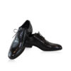 Cap Toe Oxford Black Calf Leather Shoes