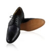 Oxford Black & Blue Calf Leather Brogue Shoes