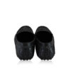 Python Leather Moccasin Shoes, Black