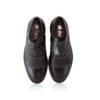 Calf Leather Cap Toe Lace Up Shoes, Brown