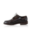 Calf Leather Cap Toe Lace Up Shoes, Brown