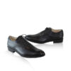 Calf Leather Oxford Shoes, Matte Black