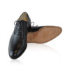 Calf Leather Oxford Shoes, Matte Black