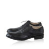 Calf Leather Oxford Shoes, Matte Black