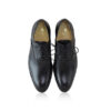 Calf Leather Oxford Shoes, Matte Black