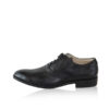 Calf Leather Oxford Shoes, Matte Black