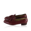 Calf Leather Tassel Dress Shoes, Wine