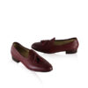 Calf Leather Tassel Dress Shoes, Wine