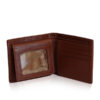 Crocodile Belly Leather Wallet, Brown