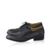 Lamb Leather Dress Shoes, Matte Black