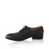 Lamb Leather Dress Shoes, Matte Black