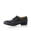 Lamb Leather Dress Shoes, Matte Black