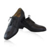 Lamb Leather Dress Shoes, Matte Black