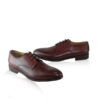 Oxford Calf Leather Dress Shoes, Wine