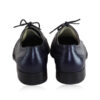 Oxford Navy Blue & Black Calf Leather Brogue Shoes