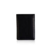 Sea Snake Leather Vertical Card Holder, Navy Blue