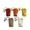 Car Key Chain Crocodile Belly Leather