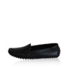 Lamb Leather Casual Women Shoes, Black