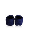 Lamb Suede Leather Casual Women Shoes, Blue
