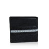 Stingray Spot Leather Wallet, Black