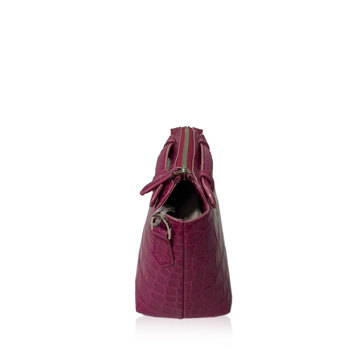 MOLIMO Bag Hot Pink Crocodile Belly Sling Bag Size 23