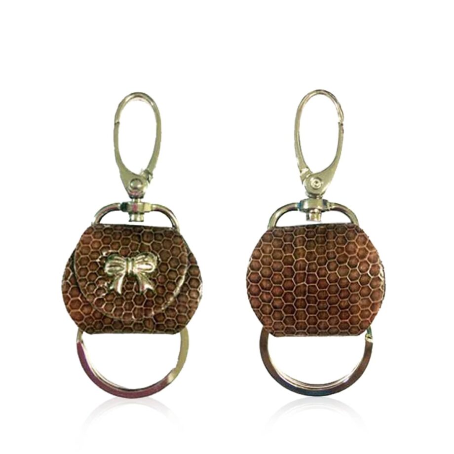 Key Chain Sea Snake Brown