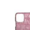 iPhone 12 Crocodile Belly Leather Case