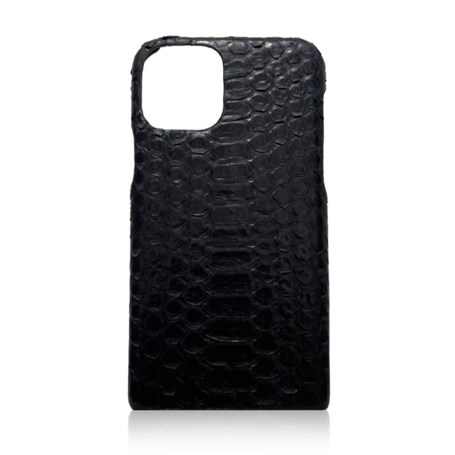 iPhone 12 Python Belly Leather Case Matte Color