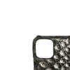 iPhone 12 Python Belly Leather Case Shiny Color