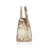 CADDY Python Belly Leather Handbag Natural Size 20