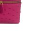 Ostrich Leather Sling Bag SELENA Hot Pink Size 20