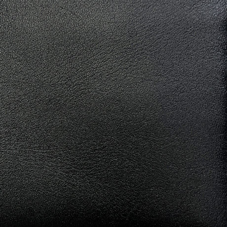 Lamb Leather Wallet Matte Black Size 10.5 cm