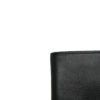 Lamb Leather Wallet Matte Black Size 10.5 cm