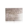 Crocodile Leather Cardholder White Himalayan Small Scale