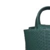 STELLA Python Belly Handbag Matte Green Size 25